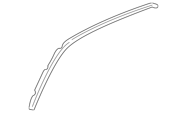 61264-0C010 Деталь DRIP CHANNEL, LEFT