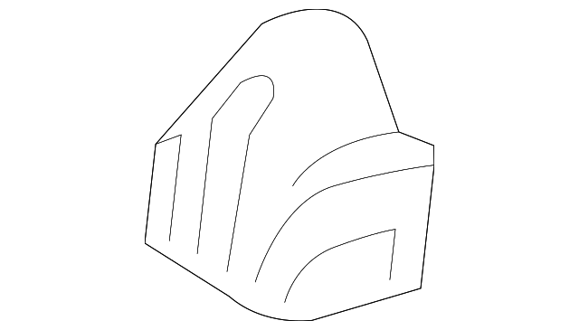 8U0-867-415 Деталь FRONT SEAL, LEFT