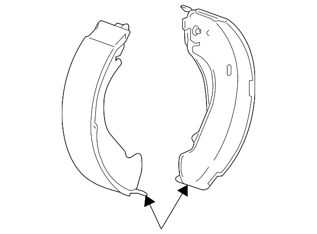19256494 BRAKE SHOES