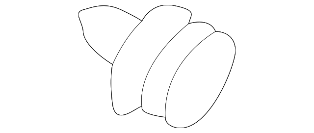 MB814435 FINISH PANEL CLIP
