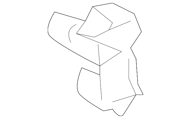 58521-0R030 Деталь CARPET HOOK, LEFT