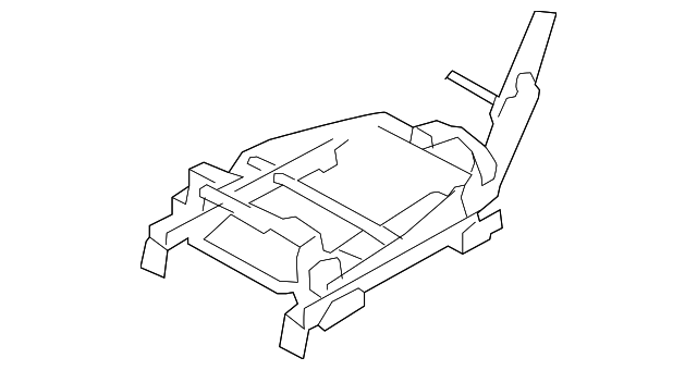 89600-2J100 Деталь SEAT TRACK, RIGHT