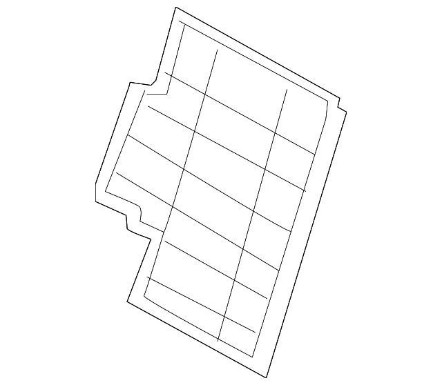 89490-2J101J7 Деталь SEAT BACK PANEL, RIGHT