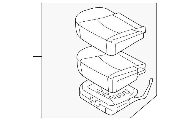 89200-2J100ACN Деталь CUSHION ASSY, RIGHT