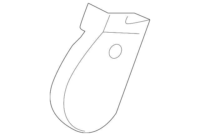 89063-2J100J7 Деталь SIDE SHIELD, LEFT