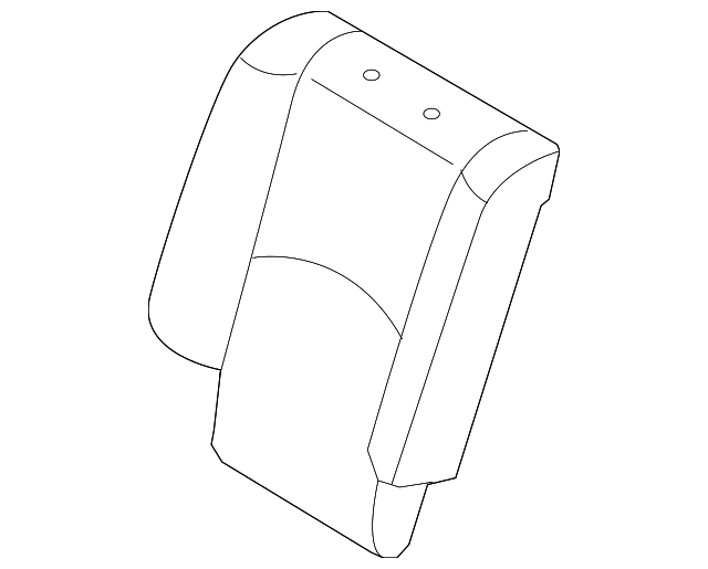 89460-2J120ACG Деталь SEAT BACK COVER, RIGHT