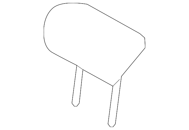 89700-2J010ACH Деталь HEADREST, RIGHT