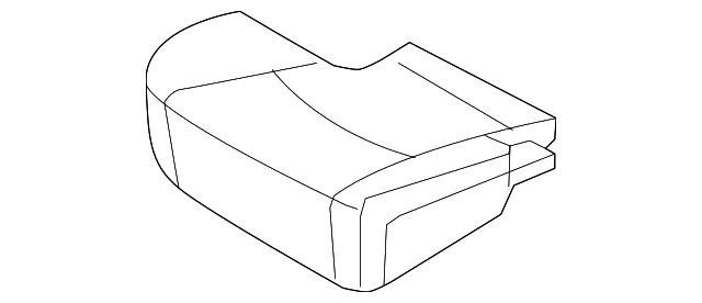 89250-2J100 Деталь SEAT CUSHION PAD, RIGHT