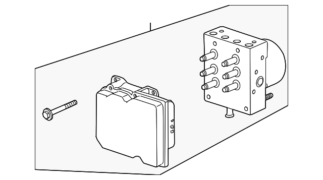 25895784 Деталь ABS CONTROL UNIT