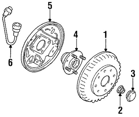 Sephia REAR BRAKES