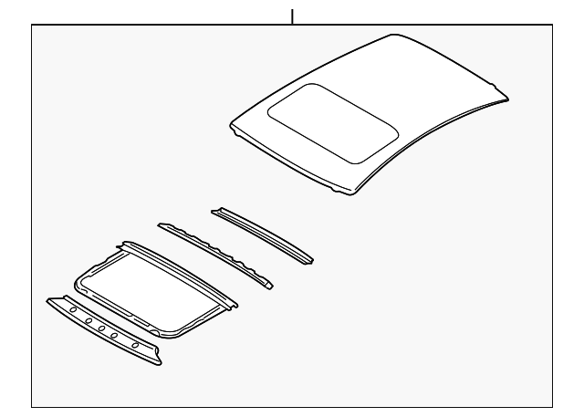 73100JK635 Деталь ROOF ASSY