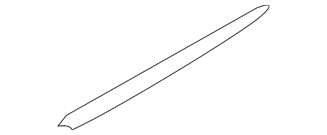 8V7-853-763-C-3Q7 Деталь BELT MOLDING, LEFT