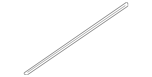 MR598715XB Деталь SIDE MOLDING, LEFT