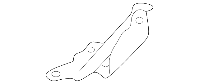 ZZC0-52-460 Деталь HINGE, LEFT