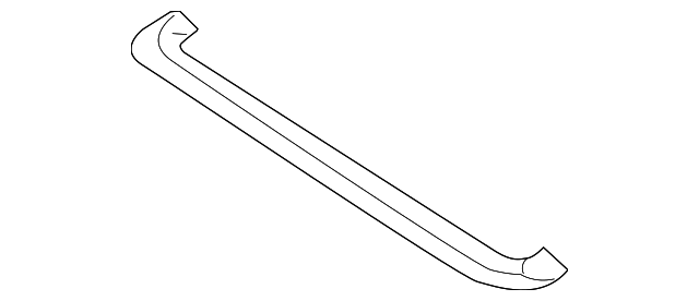 YL8Z-78500A26-AA Деталь AIR DEFLECTOR