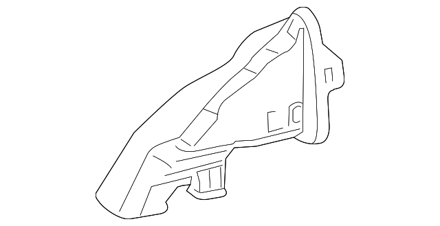 87211-02321 Деталь SIDE DUCT, LEFT