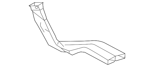 87212-02120 Деталь FLOOR DUCT, RIGHT