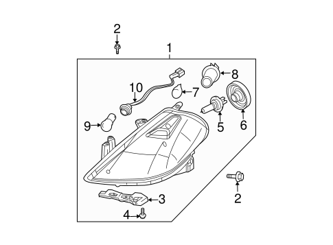 Versa BULBS - CHASSIS
