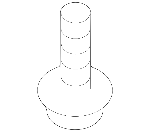 08543-51290 Деталь LOWER RETAINER SCREW, LEFT