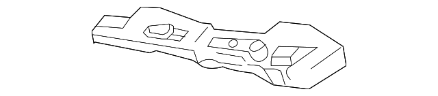 62245-EM30A Деталь LOWER RETAINER, LEFT