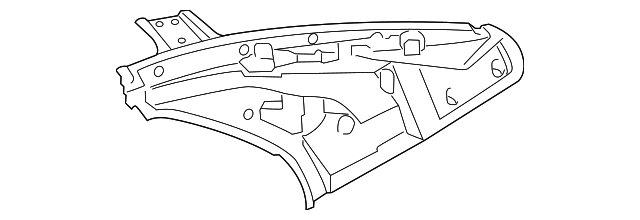 71640-1M000 Деталь UPPER PANEL, RIGHT