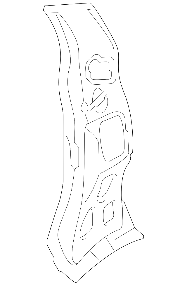 71634-1M000 Деталь INNER REINF, LEFT