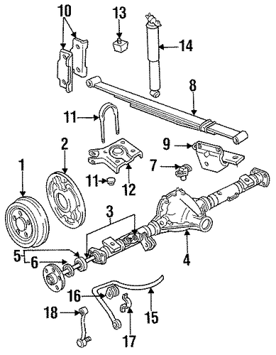 Navajo REAR BRAKES