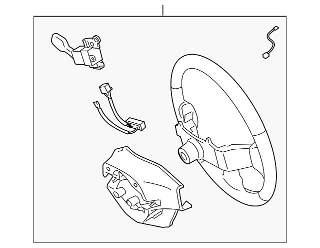 45100-02E50-B0 STEERING WHEEL