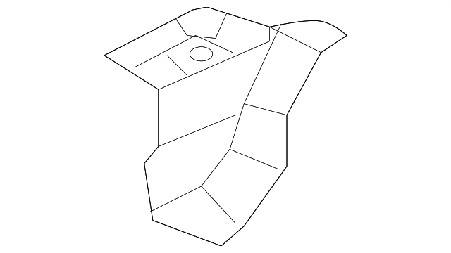 53725-12040 Деталь REINF BRACKET, RIGHT