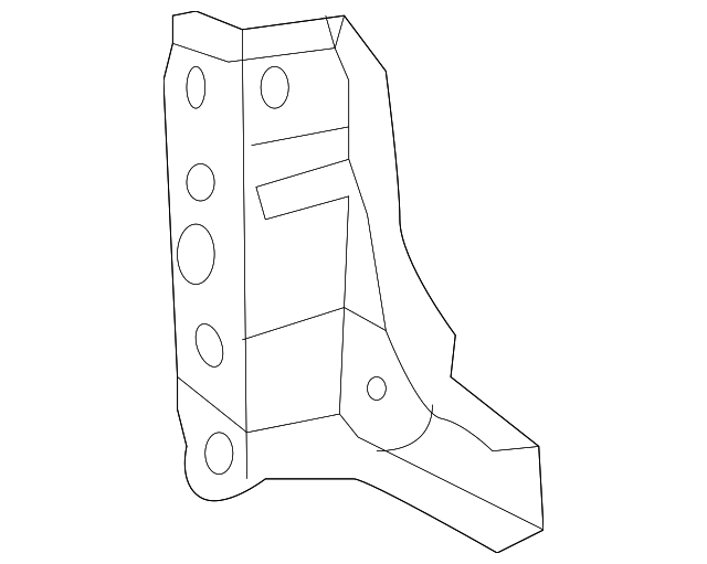 53813-47020 Деталь FRONT EXTN, RIGHT