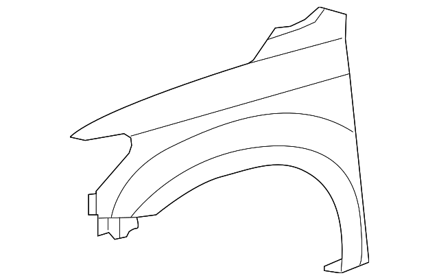 53802-0C170 FENDER, LEFT