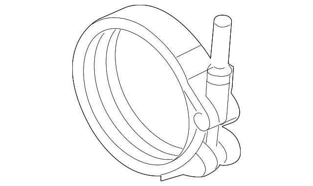 BC3Z-8287-B Деталь PIPE CLAMP