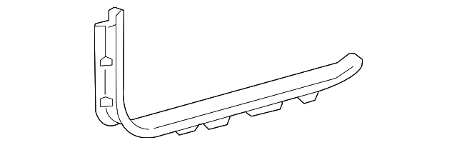67910-60032-C0 CARPET RETAINER, RIGHT