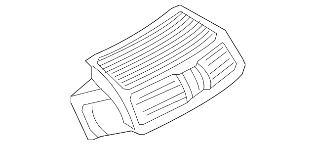 220-830-22-54-1437 Деталь VENT GRILLE