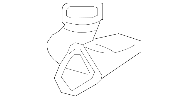 220-831-05-46 Деталь DEFROSTER DUCT, LEFT