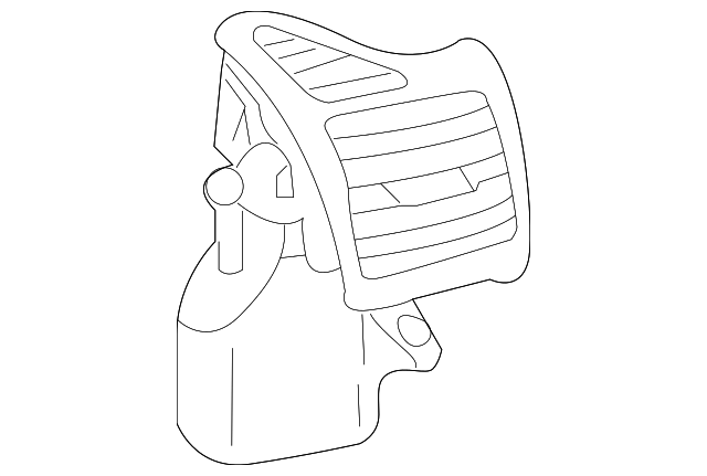 220-830-02-54-1437 Деталь VENT GRILLE, RIGHT