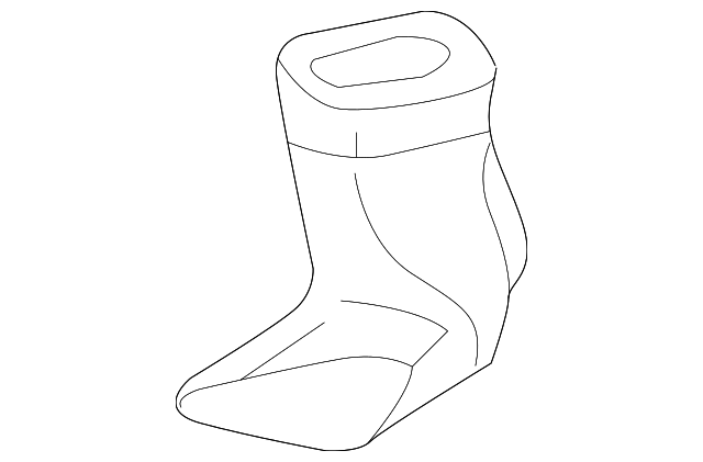 220-831-06-46 Деталь DEFROSTER DUCT, RIGHT