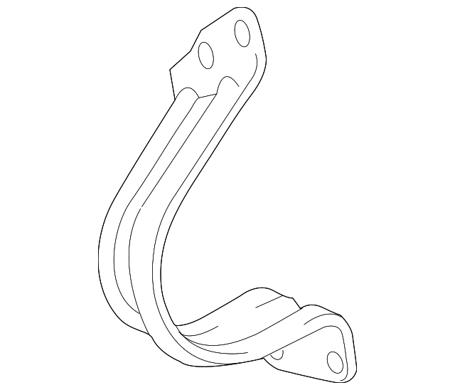 43498-74010 Деталь BRACKET, RIGHT