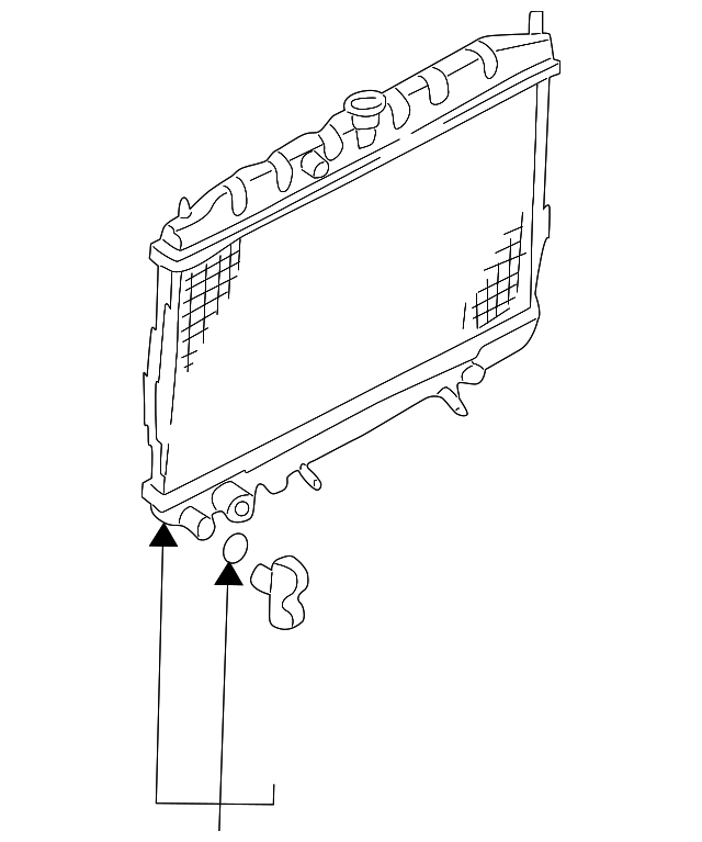 21460-6M100 Деталь RADIATOR ASSY
