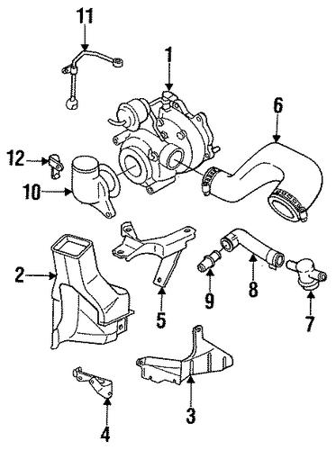 Legacy TURBOCHARGER & COMPONENTS