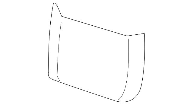 15737276 Деталь HINGE COVER, RIGHT