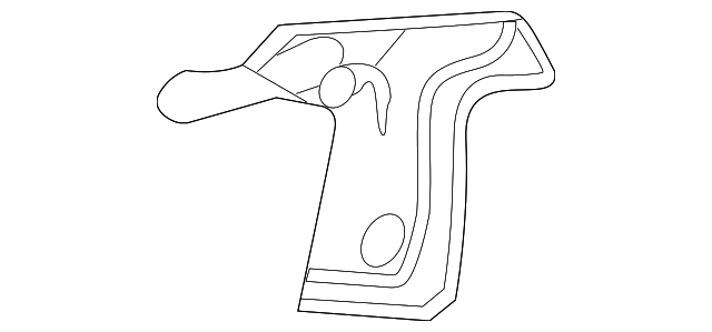 15969884 Деталь INNER PILLAR, RIGHT
