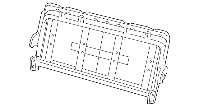 7B0-883-045 Деталь SEAT BACK FRAME