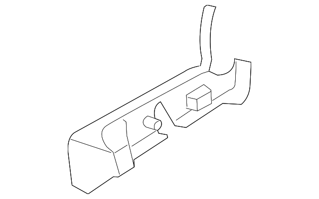 7B0-883-642-DE5 Деталь SIDE COVER, RIGHT