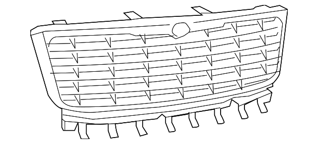55078016AE Деталь GRILLE