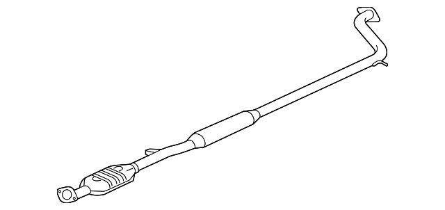1570A394 Деталь INTERMEDIATE PIPE