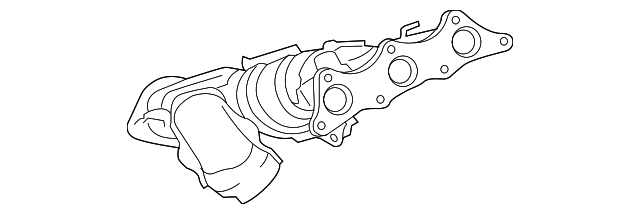 MN156917 Деталь MANIFOLD, RIGHT