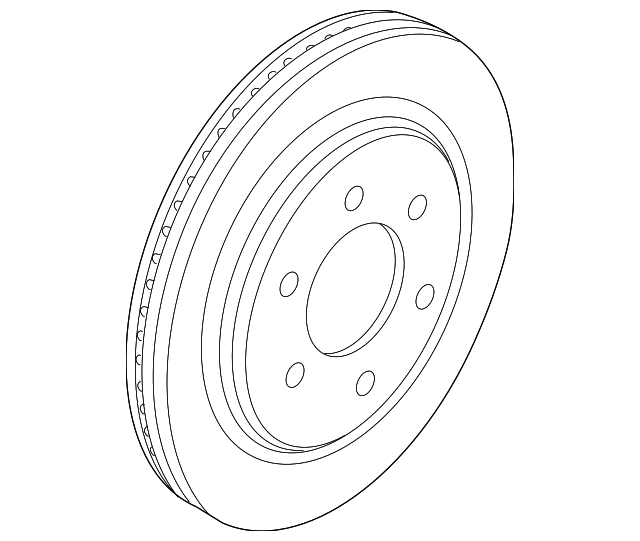FL3Z-2C026-A Деталь ROTOR, LEFT