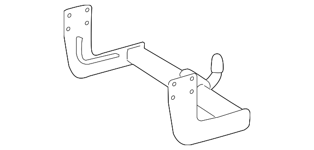 68012504AA Деталь TRAILER HITCH
