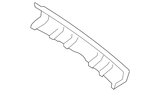 1HA78XDVAA Деталь BUMPER COVER
